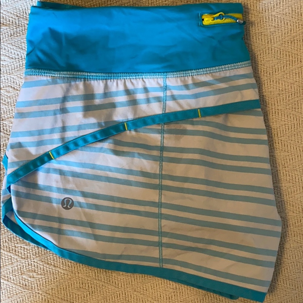 Lululemon speed shorts